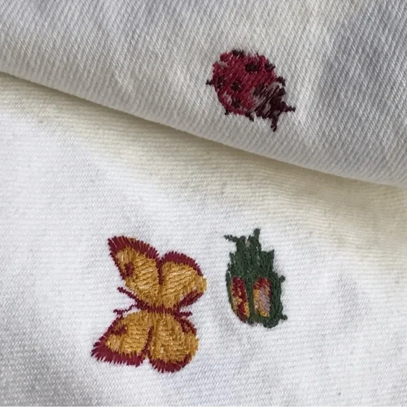 Reformation White Floral Women Jeans - Picture 9 of 16